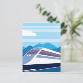 高速列車 ポストカード (スタンド正面)