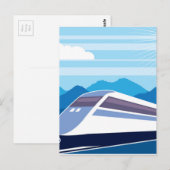 高速列車 ポストカード (正面/裏面)