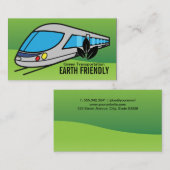 高速列車 名刺 (正面/裏面)