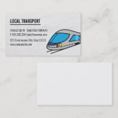 高速列車 名刺 (正面/裏面)