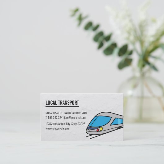 高速列車 名刺 (スタンド正面)