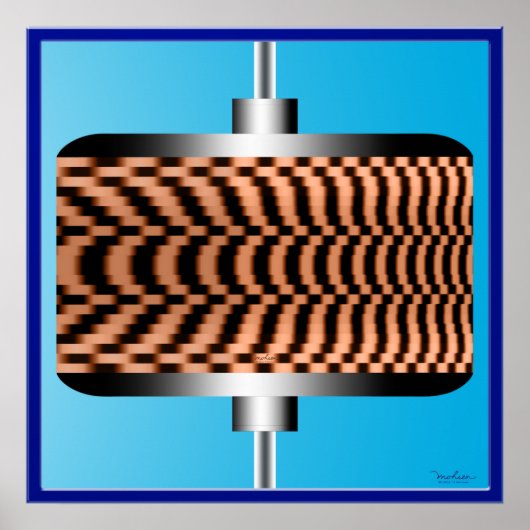 高速回転ディスク ポスター (正面)