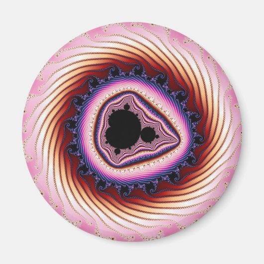 高速回転 – フラクタル マグネット (正面)