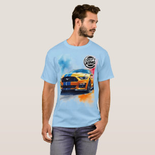 高速男子tシャツレースカー誕生日レーサー tシャツ