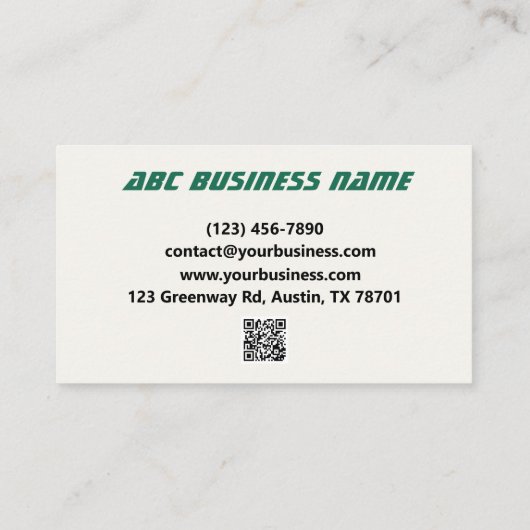 高速移動企業 名刺 (裏面)