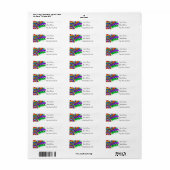 高速移動 ラベル (フルシート)