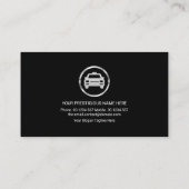 高速素晴らし稲妻ストライクタクシータクシー運転手 名刺 (裏面)