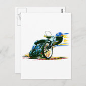 高速素晴らし車用 ポストカード (正面/裏面)