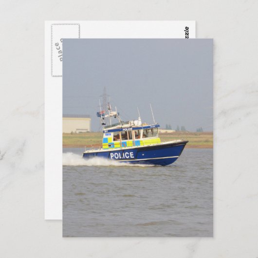 高速警察艇 ポストカード (正面/裏面)