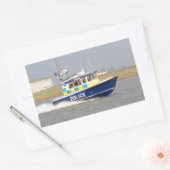 高速警察艇 長方形シール (封筒)