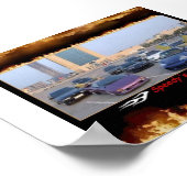 高速車 ポスター (角)