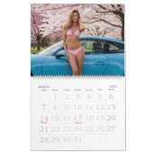 高速車、少ない服 – セクシーBikini車カレンダー カレンダー (3月 2027)