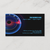 高速速度計車による速度動きの背景 名刺 (裏面)