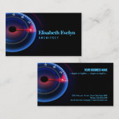 高速速度計車による速度動きの背景 名刺 (正面/裏面)