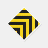 高速道はっきりした路のまわりに山形 スタンダードカクテルナプキン (角)