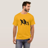 高速道路で走っている人々 Tシャツ (正面フル)