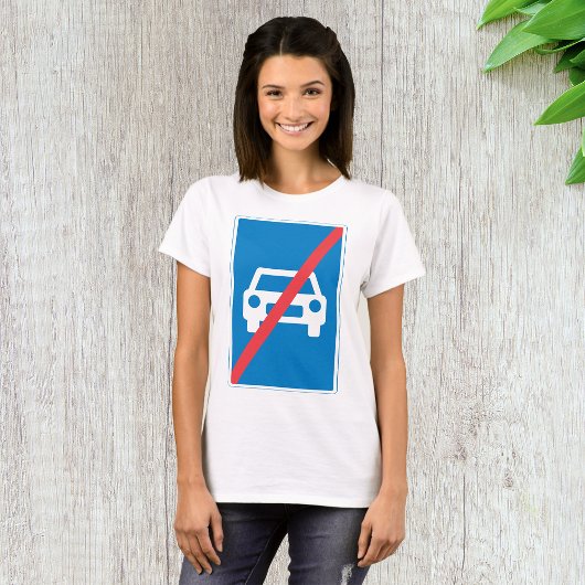 高速道路終了標識Tシャツ Tシャツ