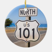 高速道路101北 セラミックオーナメント (裏面)