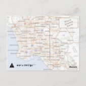 高速道路101 ポストカード (裏面)