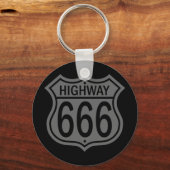 高速道路666 キーホルダー (正面)