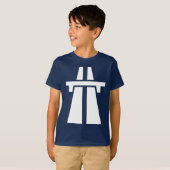 高速道路、高速道路、オートバーン – 白 Tシャツ (正面フル)