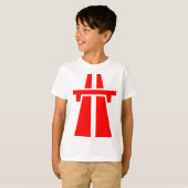 高速道路、高速道路、オートバーン – 赤 Tシャツ (正面フル)