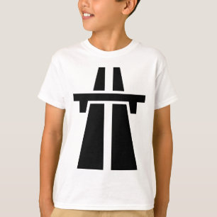 高速道路、高速道路、オートバーン – 黒 Tシャツ