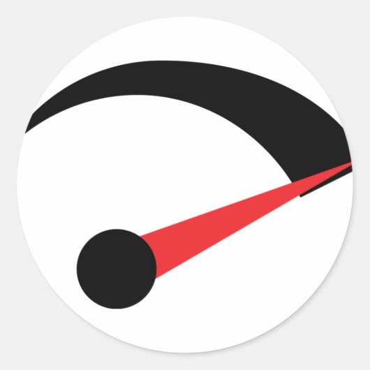 高速針インジケータ ラウンドシール (正面)