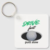 高速駆動、高速駆動、低速駆動 キーホルダー (正面)