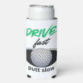 高速駆動、高速駆動、低速駆動 スリム缶クーラー (Seltzer正面)