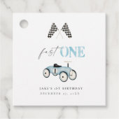 高速1レトロ車のライドオンブルー フェイバータグ (正面)