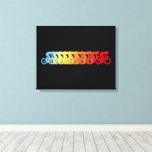 高速、高速、高速 キャンバスプリント (インサイチュ (ウッドフロア))