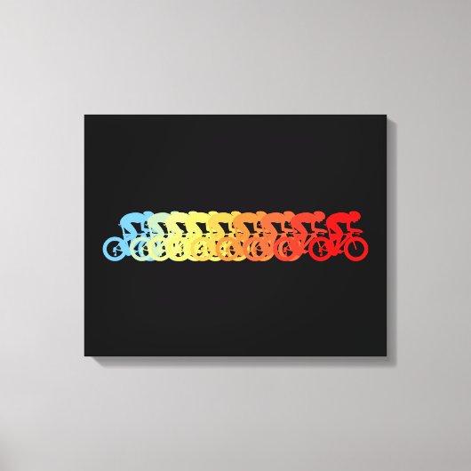 高速、高速、高速 キャンバスプリント (正面)