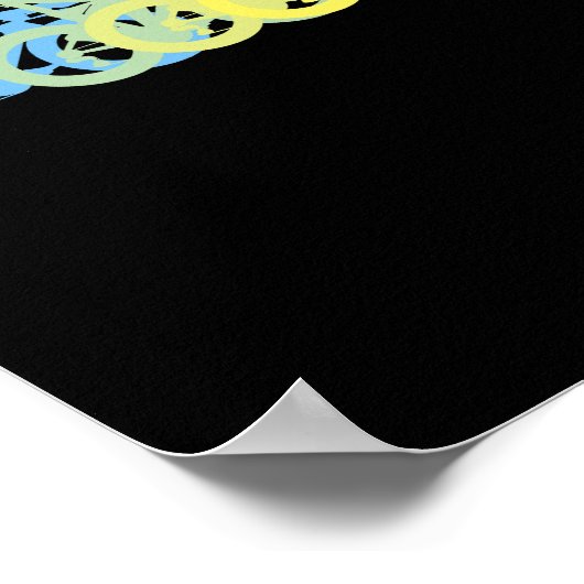 高速、高速、高速 ポスター (角)