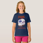 高速CRH380BL中国鉄道電車 Tシャツ (正面フル)