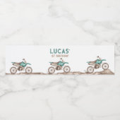 高速ONEダートバイクウォーターボトルラベル ペットボトルラベル (シングルラベル)