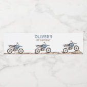 高速ONEダートバイクウォーターボトルラベル ペットボトルラベル (シングルラベル)