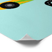 高速ONEレーサーをテーマにした第1誕生日パーティー ポスター (角)