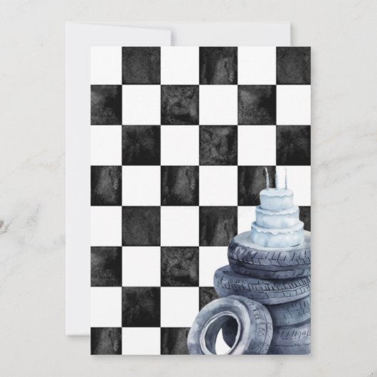 🏁高速ONE誕生日 – エンジンの起動 招待状 (裏面)