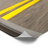 高速POVでの人道サイクリング ポスター (角)