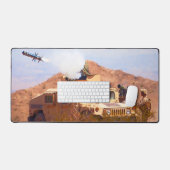 高運動多目的輪車 デスクマット (キーボード&マウス)