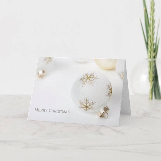 高鍵クリスマスグリーティングカード(オーナメント付き) シーズンカード (正面)