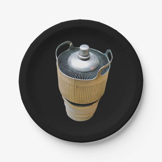 高電力透過真空管紙プレート ペーパープレート (正面)