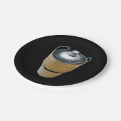 高電力透過真空管紙プレート ペーパープレート (アングル)