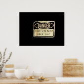 高電圧 ポスター (キッチン)