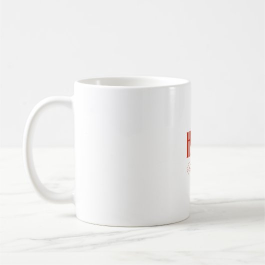 高電圧 – 電はっきりした気エネルギーデザイン コーヒーマグカップ (左)
