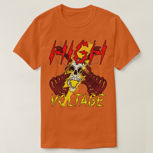 高電圧 Tシャツ (デザイン正面)