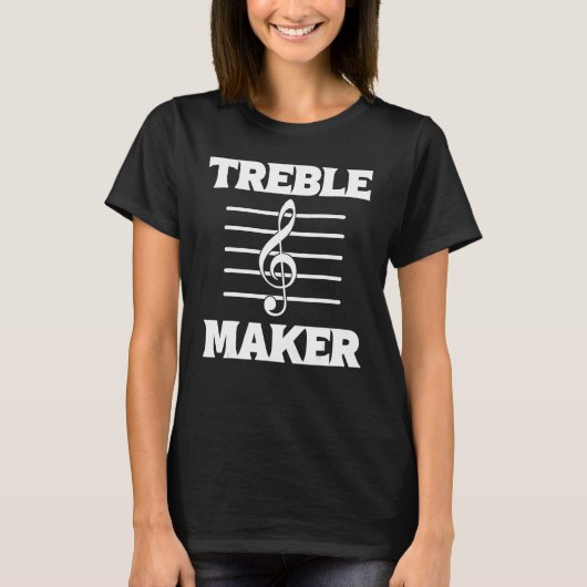 高音の匠 楽器奏者 Tシャツ (正面)