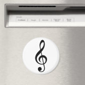 高音クレフ、 音符記号Gクレフ、 音符記号ミュージカル記号 マグネット (インサイチュ (食洗機))