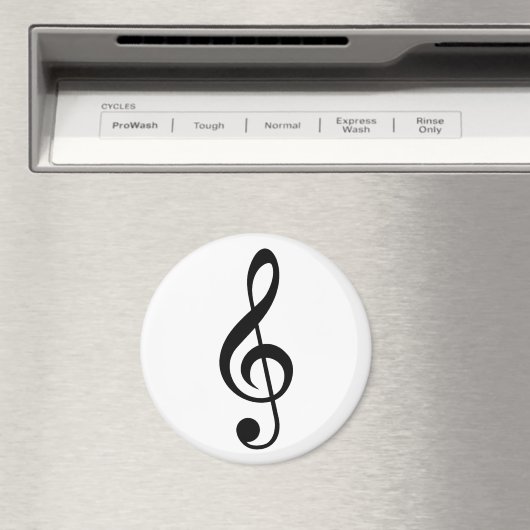 高音クレフ、 音符記号Gクレフ、 音符記号ミュージカル記号 マグネット (インサイチュ (食洗機))